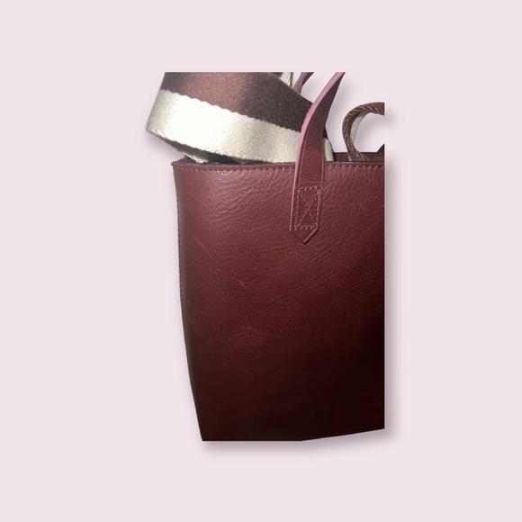 Madewell The Zip-Top Transport Crossbody: Colorblock Webbing Strap Edition - Picture 6 of 7